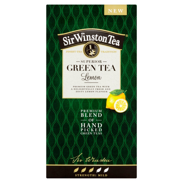 Sir Winston Tea Green Tea Lemon, 35 g 1