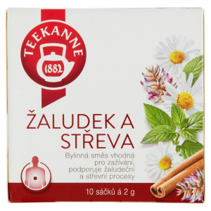 TEEKANNE Žalúdok a črevá, bylinná zmes, 20 g 7