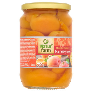 Kompót Marhule polené 700g Natur Farm 5