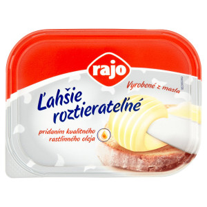 Maslo ľahšie roztierateľné 225g Rajo 19