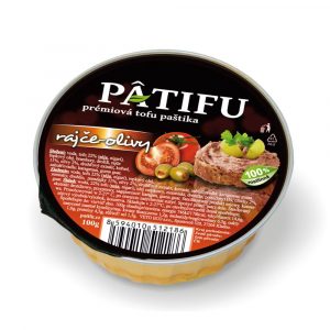 PÂTIFU Tofu paštika paradajky, olivy 100g Veto Eco 22