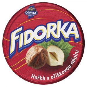 Opavia Fidorka Horká s orieškovou náplňou 30g 3