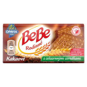 Opavia BeBe Rodinné kakaové cereálne sušienky 130g 23