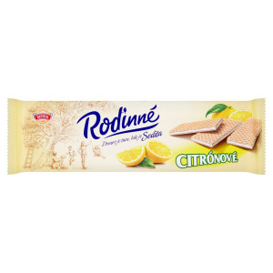 Rodinné oblátky Citrónové 130g Sedita 19