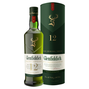 Glenfiddich Single Malt Scotch Whisky 12r 40% 0,7l 12