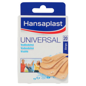 Náplasti vodoodolné Hansaplast Universal 20 ks 7