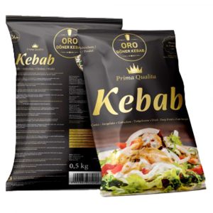 Mrazený Doner kebab kurací zo stehna, krájaný 1kg 22