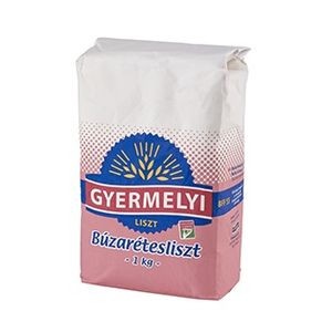Múka pšeničná polohrubá BFF55 1kg Gyermelyi 19