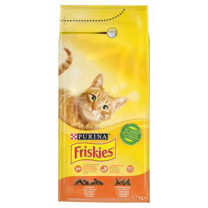 Friskies cat, 5 sľubov kura so zeleninou 1,7kg 21 Friskies cat, 5 sľubov kura so zeleninou 1,7kg 21
