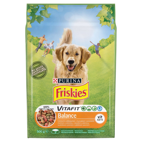 Friskies dog, Balance kura so zeleninou 500g 1