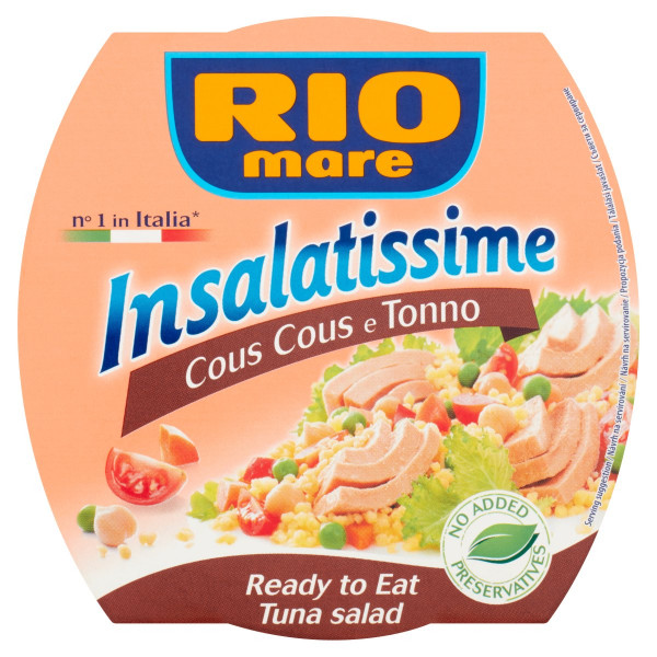 Rio Mare Insalatissime Tuniakový šalát CousCous 160g 1
