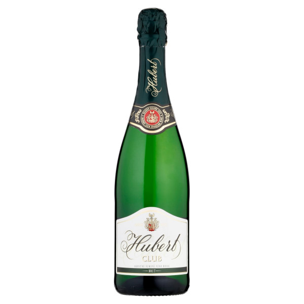 Víno šumivé biele Brut Hubert Club 0,75l 1