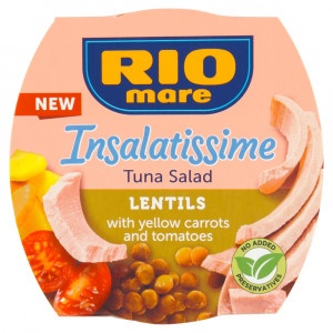 Rio Mare Insalatissime Tuniak. šalát šošovica 160g 13