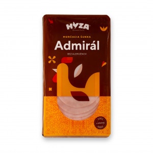 Šunka Admirál nárez morčací 64% 100g, Hyza 7