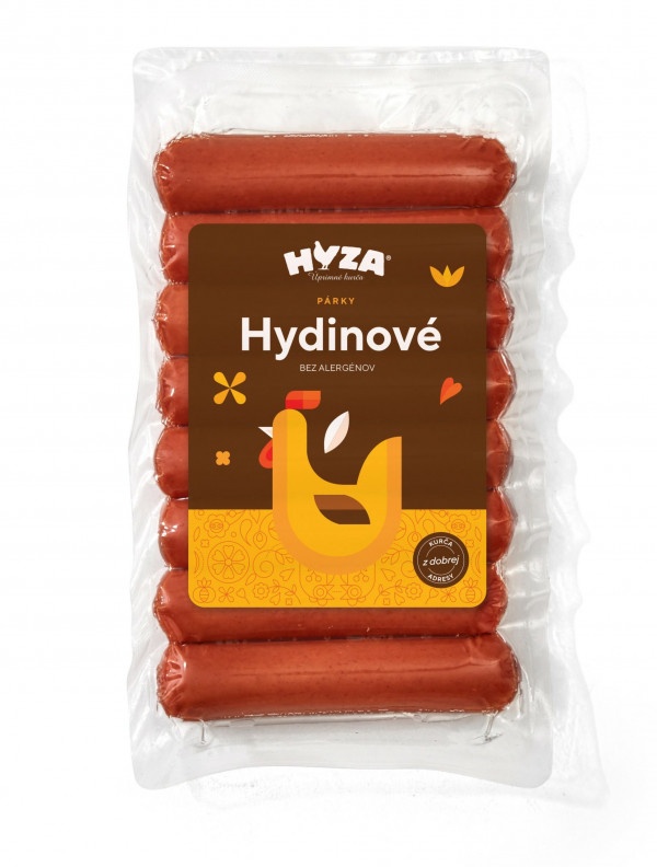 Párky Hydinové 300g Hyza 1