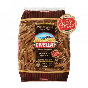 Cestoviny Penne celozrnné n.27 500g Divella 2