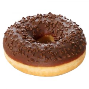 Donut s belgickou čokoládovou polevou 55g 22