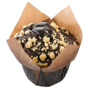 Muffin čokoládový s čokoládovou náplňou 112g 24
