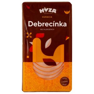 Šunka Debrecínska nárez kurací 63% 100g, Hyza 8