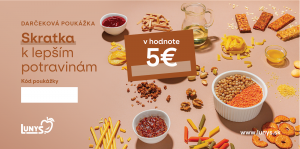Darčekový poukaz 5 EUR eshop 1