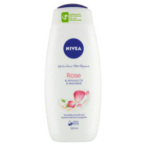 Nivea Rose&Almond Oil Ošetrujúci sprch. gél 500ml 20 Nivea Rose&Almond Oil Ošetrujúci sprch. gél 500ml 20