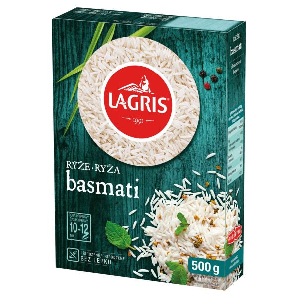 Ryža Basmati 500g Lagris 1