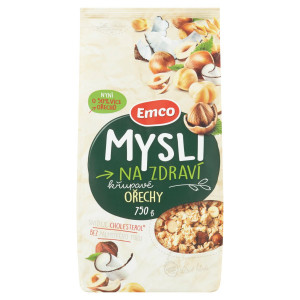 Musli chrumkavé s orechami 750g Emco 6