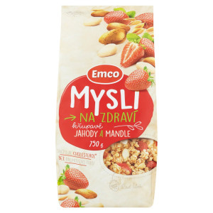 Musli chrumkavé jahody a mandle 750g Emco 5