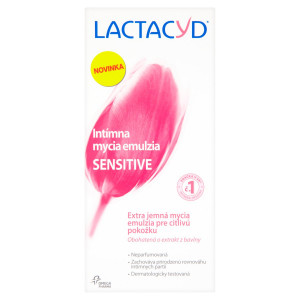 Lactacyd Sensitive Intímna mycia emulzia 200 ml 5 Lactacyd Sensitive Intímna mycia emulzia 200 ml 5