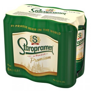 Pivo Staropramen Premium 12% 6x500ml *ZO 7