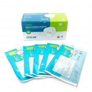 Respirátor biely FFP2NR FAMEX FAGO101 balenie 20ks 24
