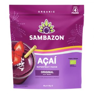 Mrazená Dreň Acai s guaranou 400g Sambazon 3