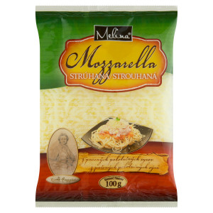 Syr Mozzarella strúhaný 100g Melina 19