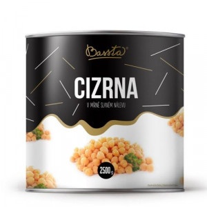 Cícer sterilizovaný 2,5kg Bassta 1