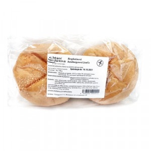 Mr.Žemle Hamburger bezglut. 2x120g Pek.Harmónia 21