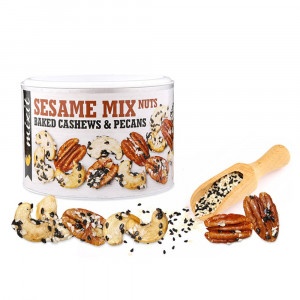 Orechy z pece Sezam a ružová soľ 150g, Mixit 6