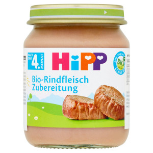 HiPP BIO Hovädzie mäso, 125g 16