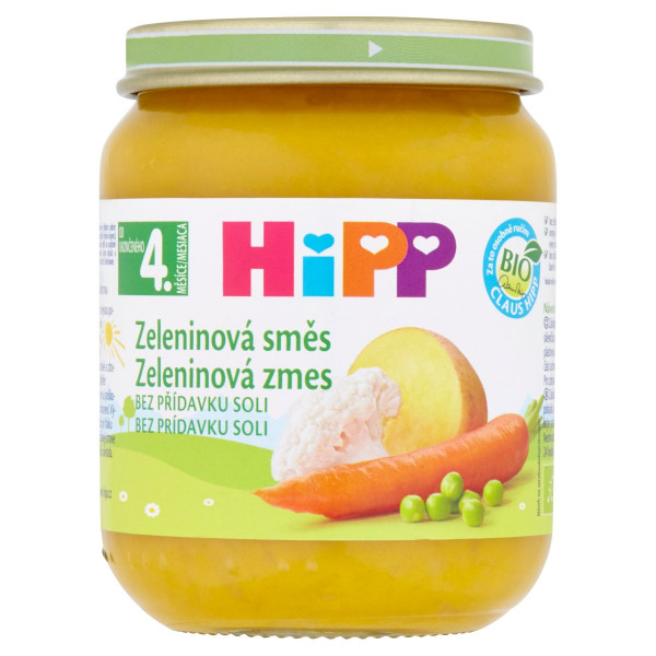 HiPP BIO Zeleninová zmes, 125g 1