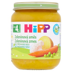 HiPP BIO Zeleninová zmes, 125g 24