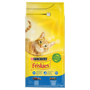 Friskies cat, 5 sľubov losos so zeleninou 1,7kg 22 Friskies cat, 5 sľubov losos so zeleninou 1,7kg 22