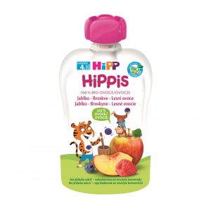 HiPP BIO 100% ovocie Jablko-Broskyňa-Lesné ovocie 100g 5 HiPP BIO 100% ovocie Jablko-Broskyňa-Lesné ovocie 100g 5