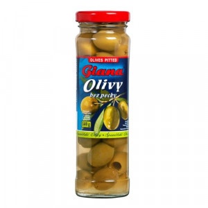 Olivy zelené celé bez kôstky 140g Giana 9