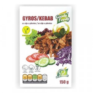 Vegánsky Gyros & Kebab 150g, Goody Foody 17