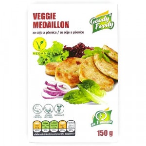Vegánsky Veggie medailónik 150g, Goody Foody 7