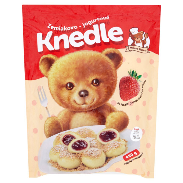 Mrazené Knedle Jahodové 480g Mišové maškrty 1