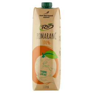 Rio 100% pomaranč 1l 2
