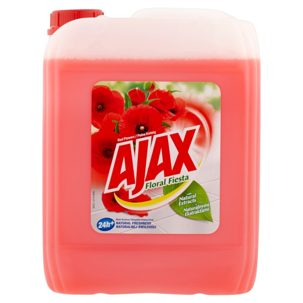 Ajax Floral Fiesta Red Flowers univ. čistič 5l 1