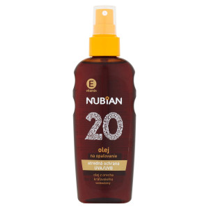 Nubian Olej na opaľovanie SPF20 150ml 4