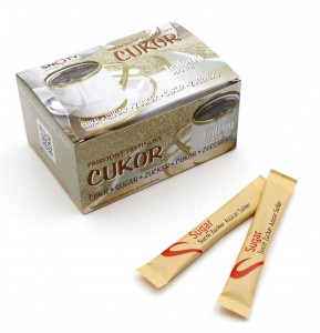 Cukor trstinový porciovaný HB 40 x 4,3 g, SNOTY 23
