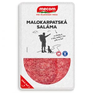 Saláma Malokarpatská 75g OA, Mecom 23